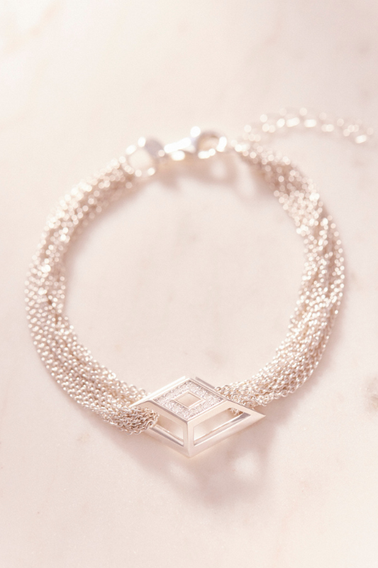 Ruifier Shard Bracelet – Sterling Silver