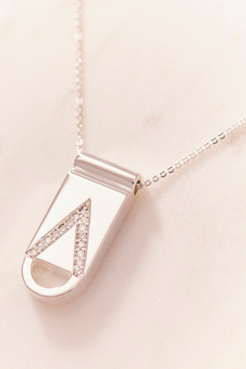 Ruifier 0.207ct Diamonds Dewdrop Necklace