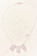 Ruifier Iconic Trinity Necklace Topaz – Sterling Silver