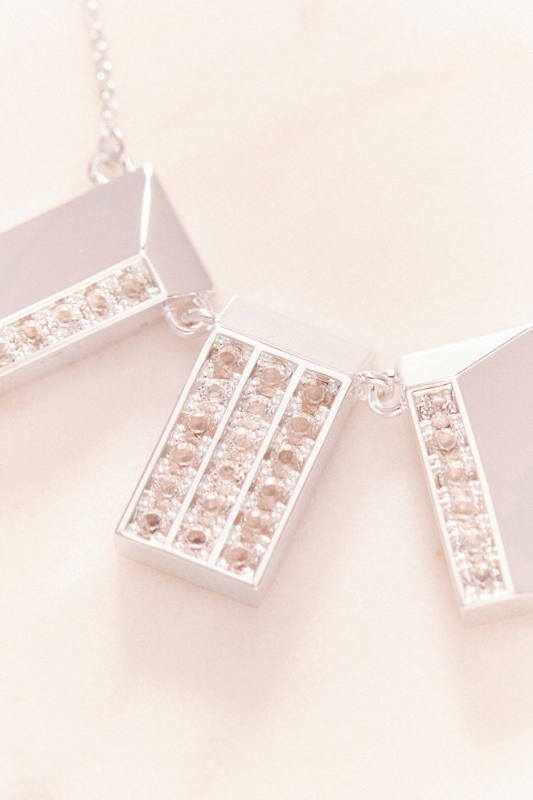 Ruifier Iconic Trinity Necklace Topaz – Sterling Silver